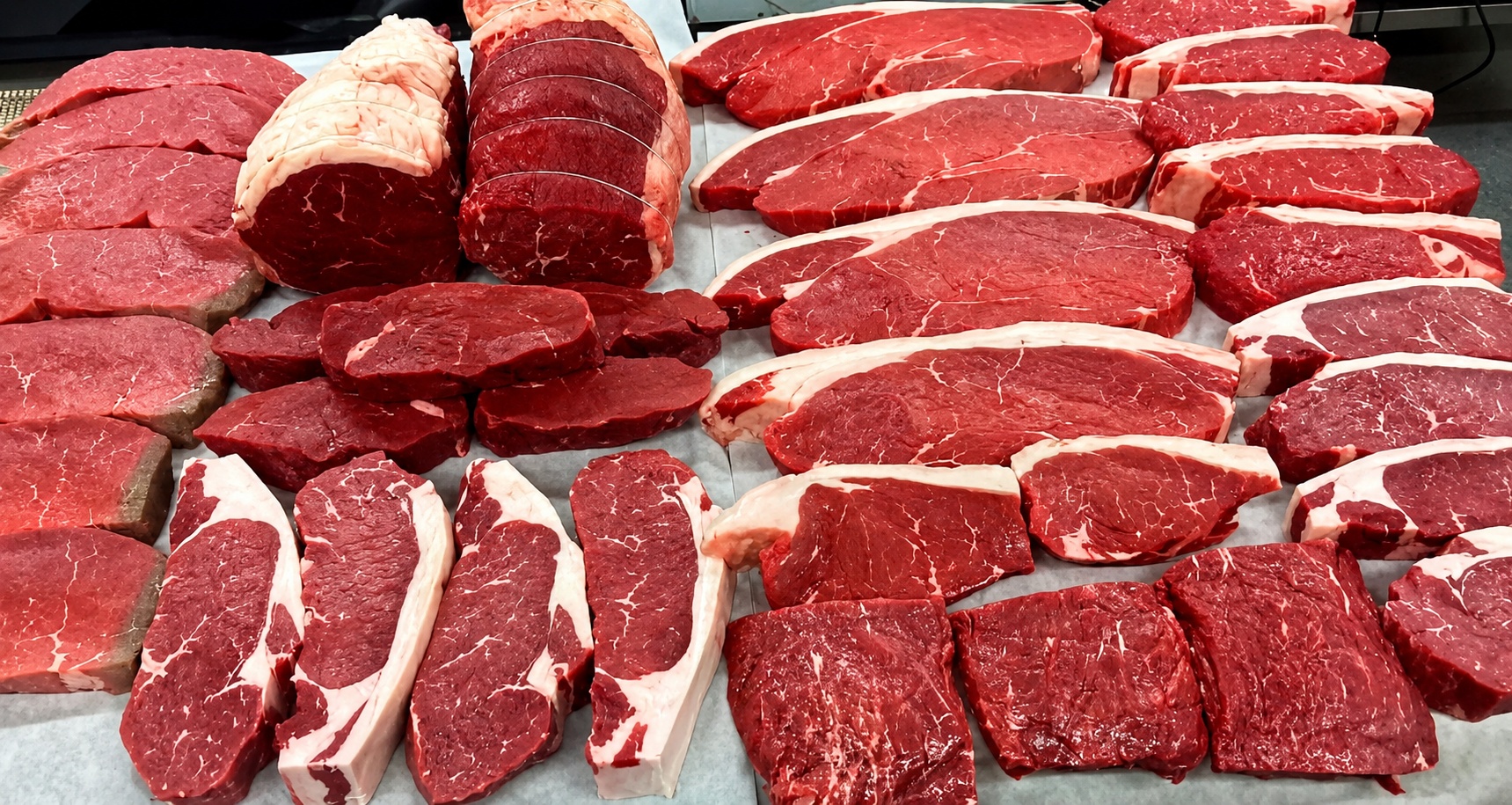 Butchers at Pantri Dysynni farm shop Tywyn