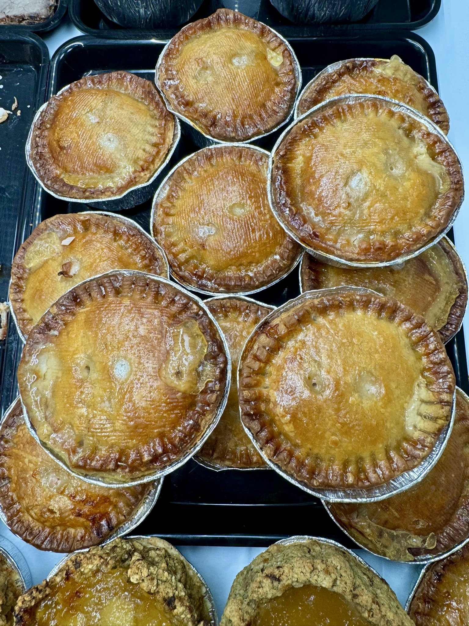 Homemade pork pies and traditional savoury bakes at Pantri Dysynni